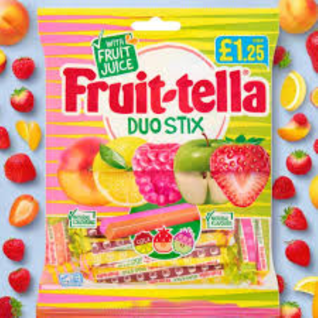  PERFETTI FRUIT-ELLA DUO STIX 135G